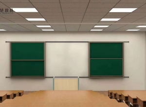 湖南两组推拉升降式书写板-长沙教学仪器厂家